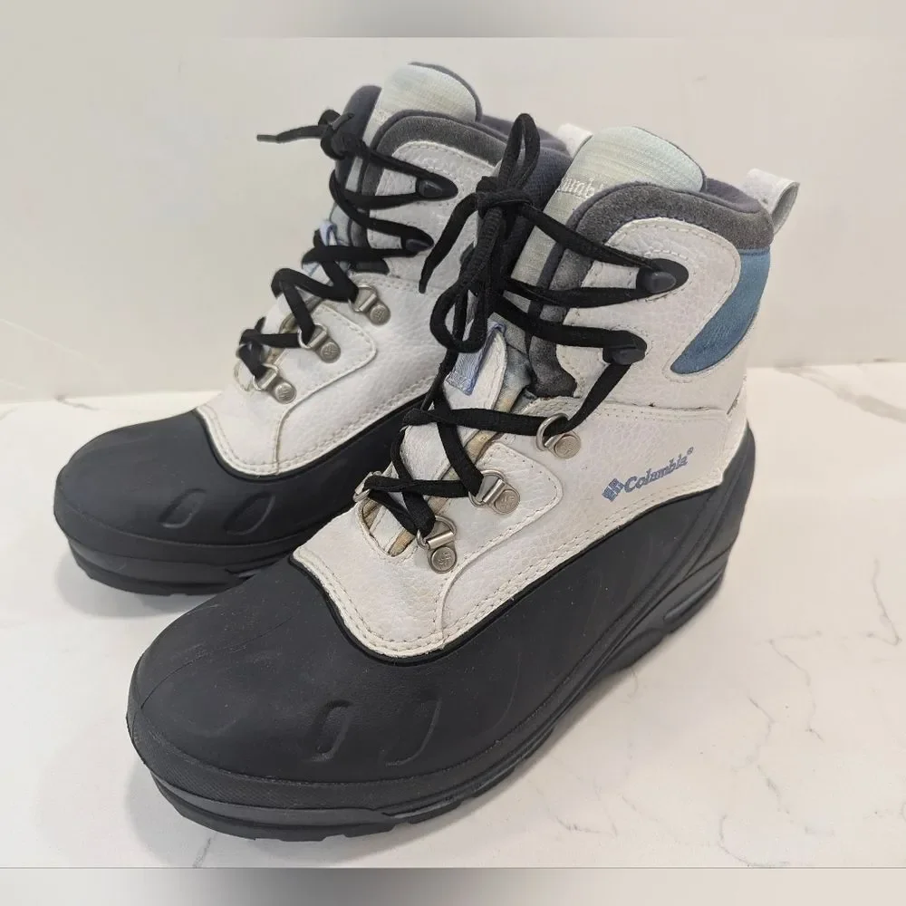 Columbia Bugabootoo ankle snow winter Boots size 6 waterproof warm fleece lined